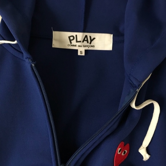 new comme des garçons cdg hoodie zip up - Picture 3 of 5